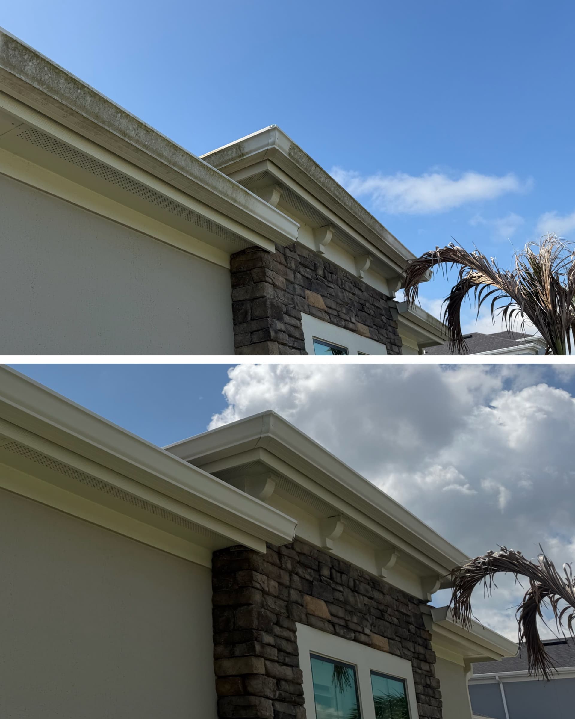 House Wash and Gutter Brightening in Viera FL image
