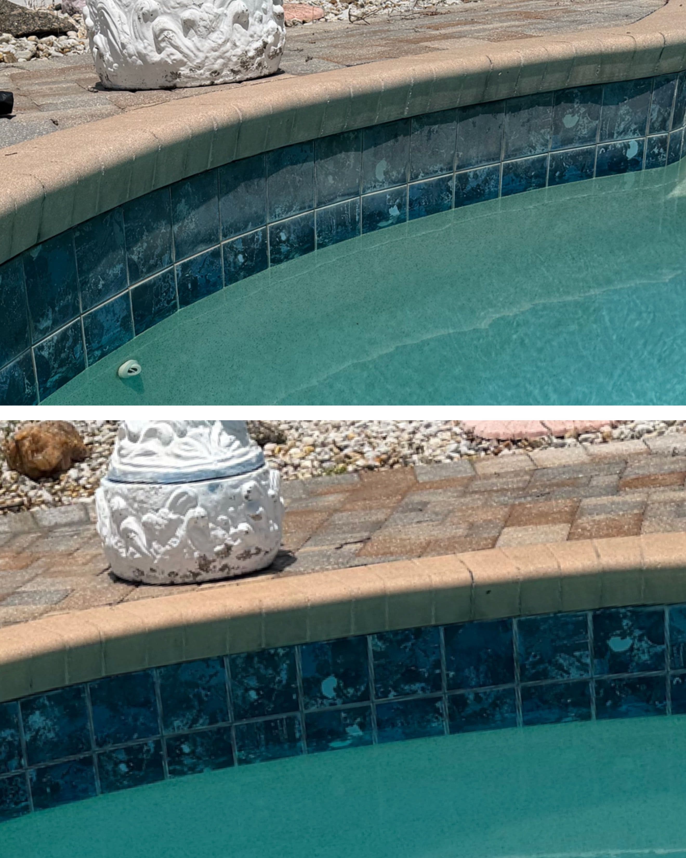 Project Pool Tile Calcium Removal Done Right in Orlando image