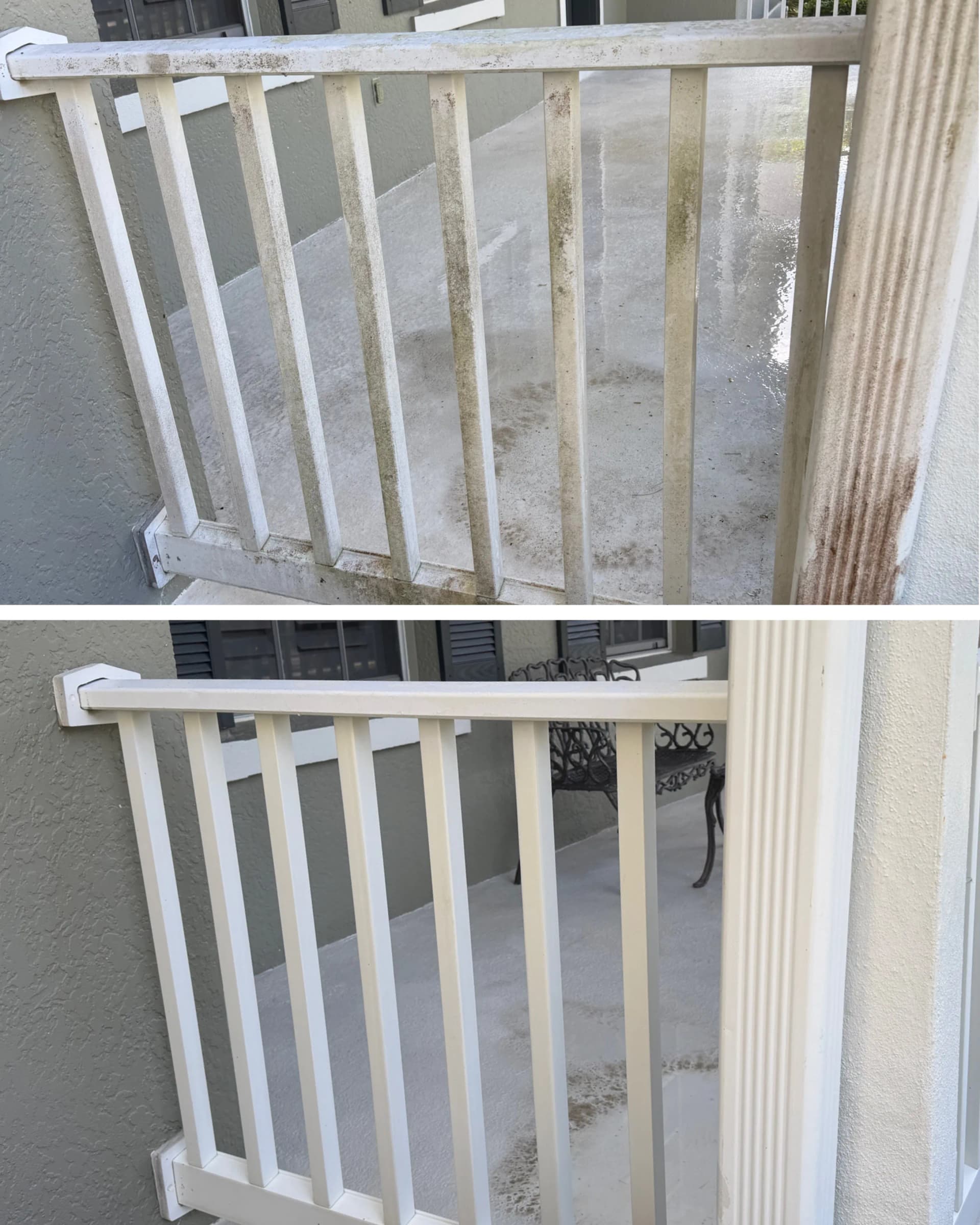 Porch Railing Cleaning in Avalon Park That Speaks for Itself image