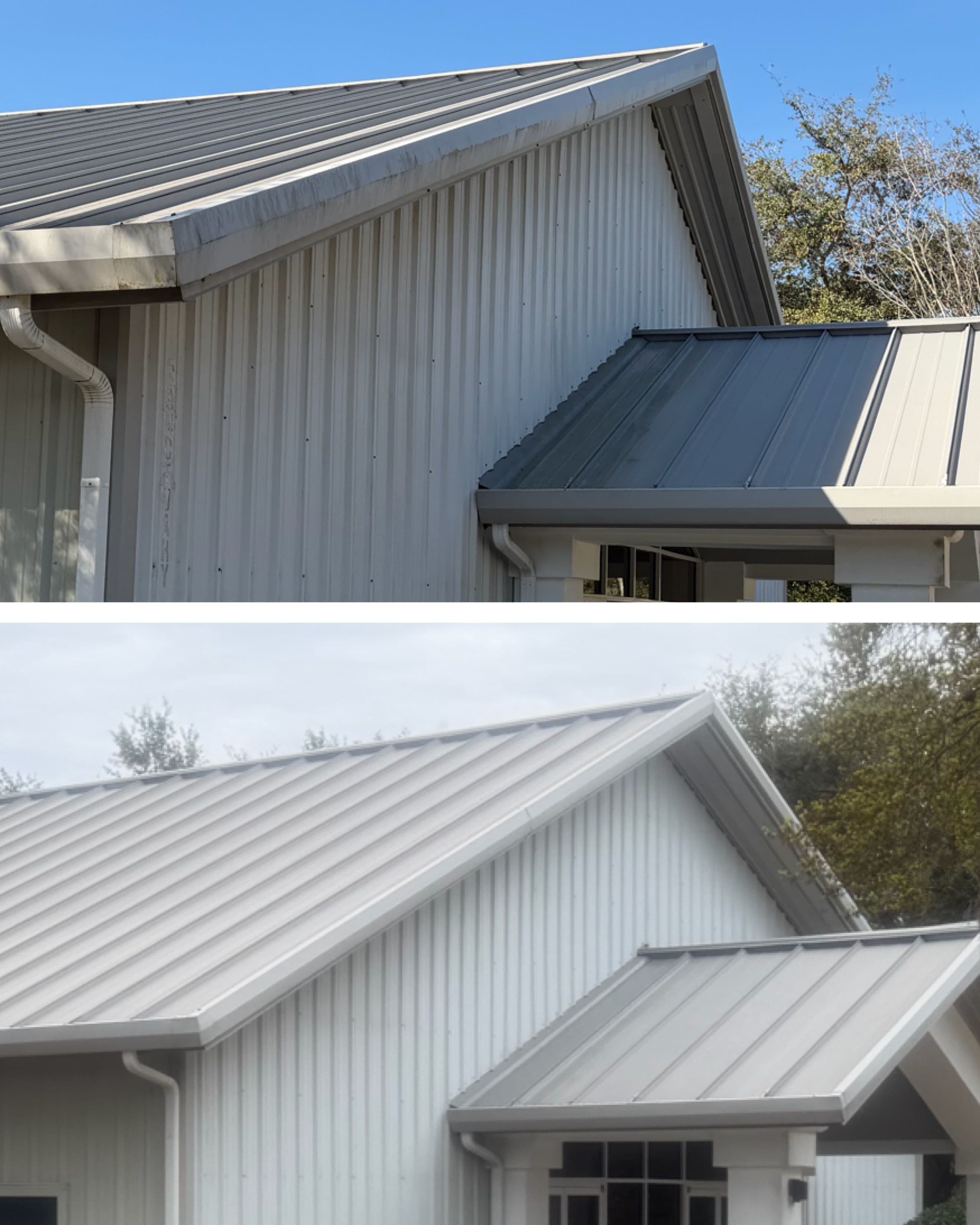 Project Sparkling Clean Metal Roofs in Oviedo FL image