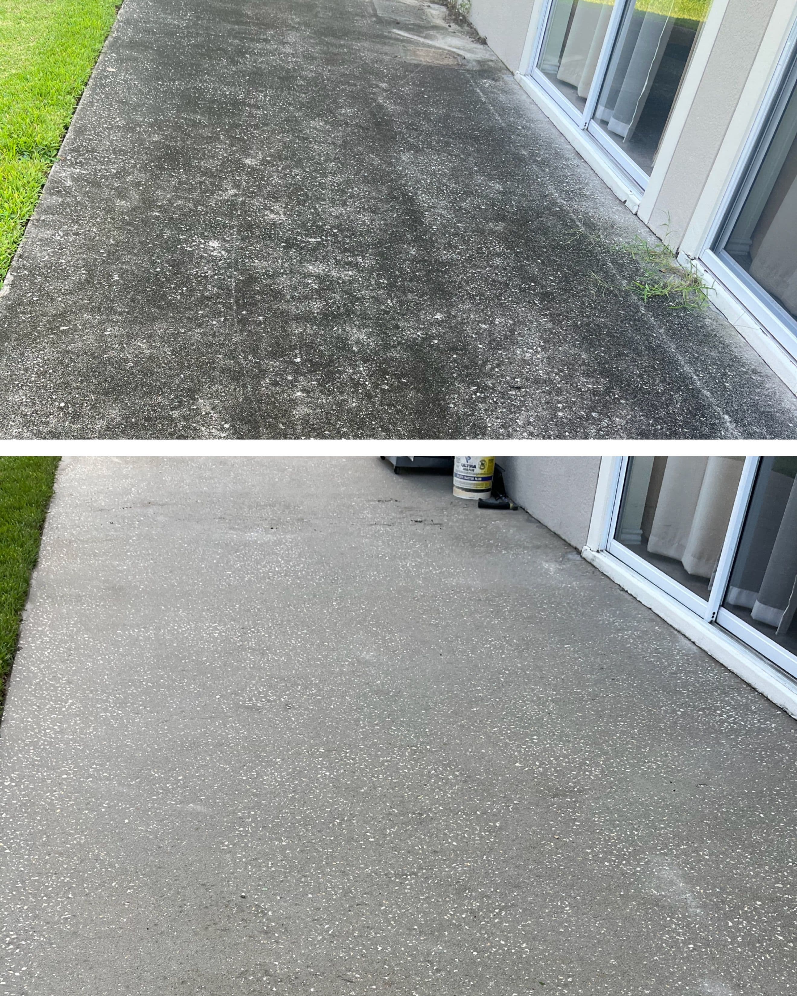Project Concrete Pathway Transformed with Expert Pressure Washing image