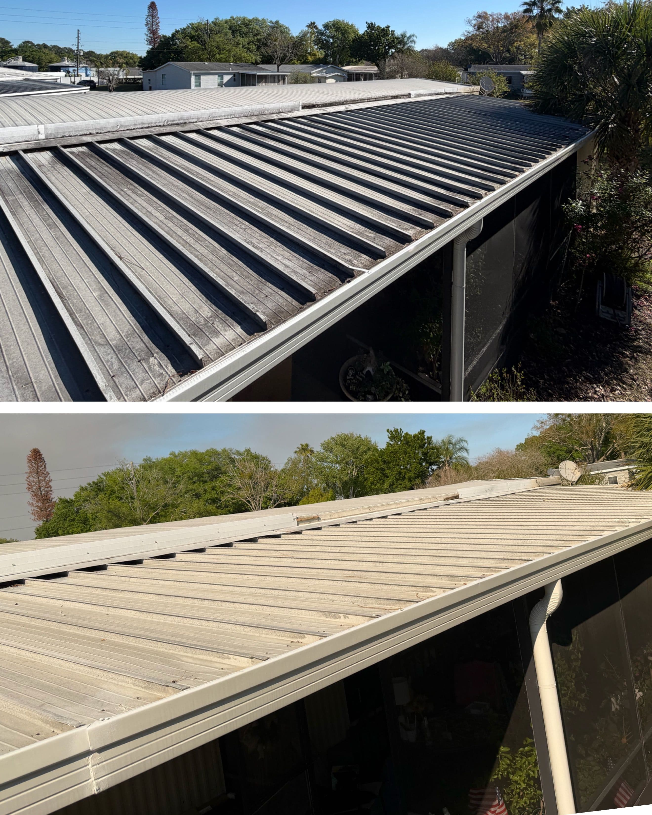 Project Metal Roof Cleaning in Oviedo FL image