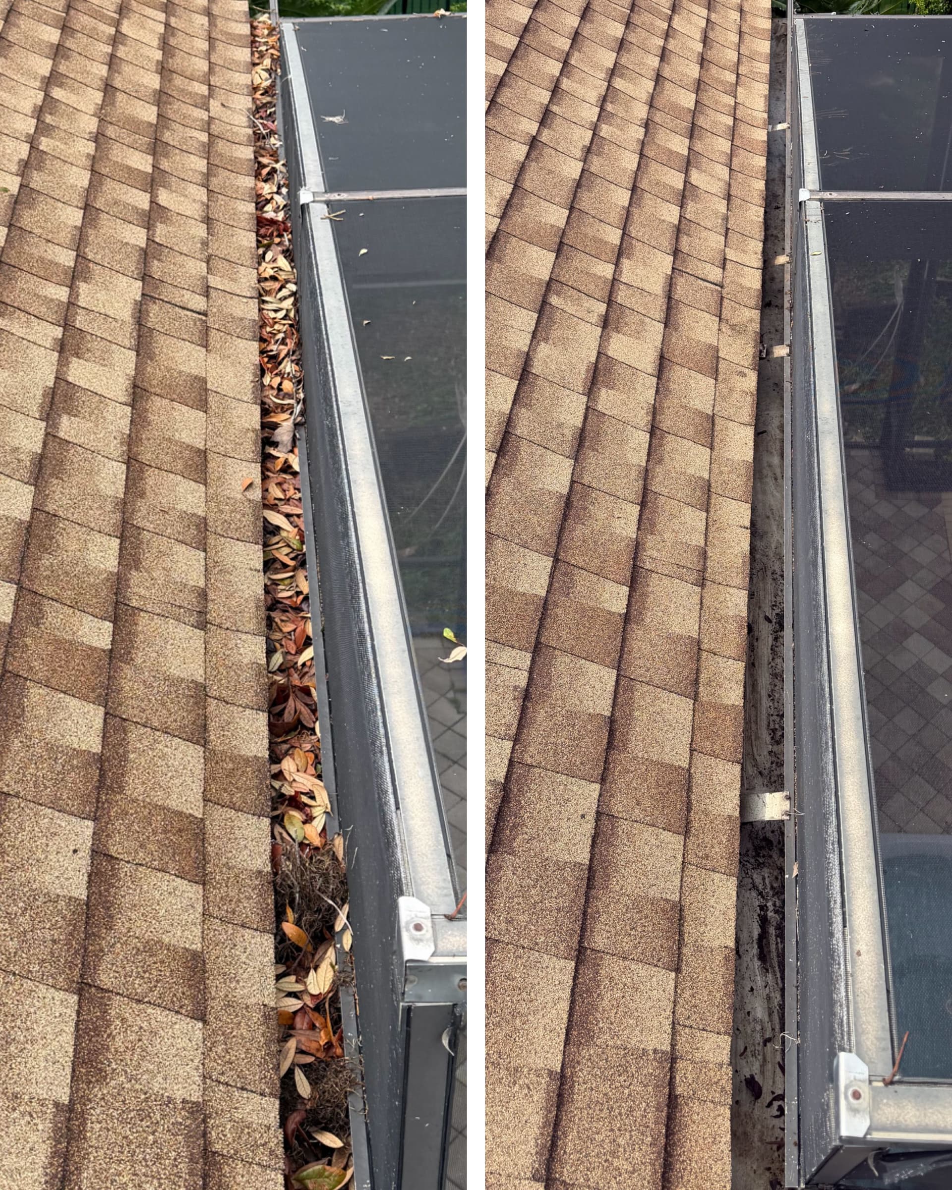 Clogged Gutters Cleared and Flowing Again in Orlando image