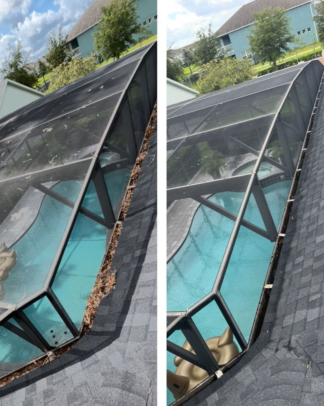 Spotless Gutters for Pristine Pool Views image