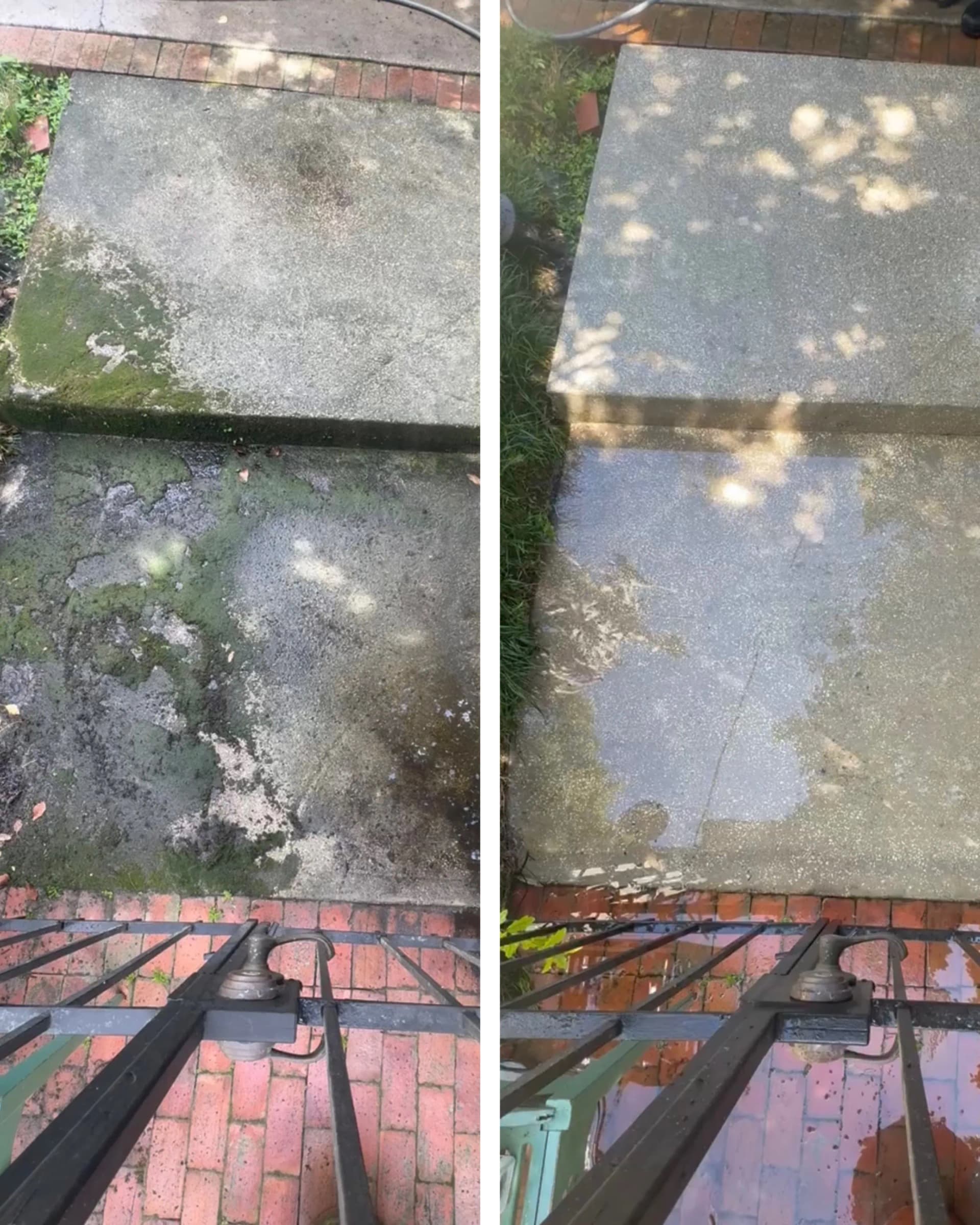 Concrete Steps Cleaned Up in Orlando image